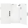 vidaXL Armadio per Dartboard HOORN Bianco 52,5 x 10,5 x 53,5 cm