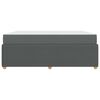 vidaXL Struttura del letto Grigio scuro 180 x 200 cm Tessuto