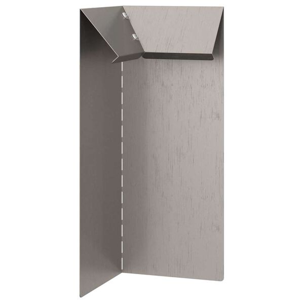 vidaXL Recinto per lumache Ruggine 10 x 10 x 25 cm