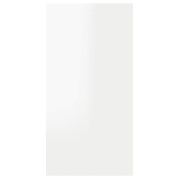 vidaXL Mobile Porta TV Bianco Lucido 30,5x30x60 cm Legno Multistrato