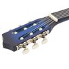 vidaXL Set Chitarra Classica Western 12 pz con 6 Corde Blu 38"