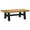 vidaXL Tavolino NOAIN Gambe a Forma di A 120x60x40cm in Legno Massello