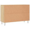 vidaXL Credenza Rovere Sonoma 101,5x35x70 cm in Legno Multistrato