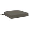 vidaXL Cuscino per sedile a 1 pezzo SOEST 100% Poliestere Grigio