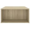vidaXL Tavolino da Salotto Rovere Sonoma 90x67x33 cm Legno Multistrato
