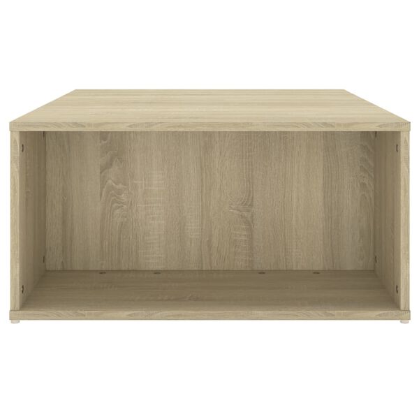 vidaXL Tavolino da Salotto Rovere Sonoma 90x67x33 cm Legno Multistrato