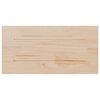 vidaXL Piani Tavolo 2 pz 70x35x2,5 cm Rettangolare Legno Massello Pino