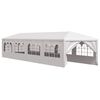 vidaXL Gazebo da Giardino 3x12 m Bianco