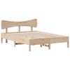 vidaXL Giroletto senza Materasso 120x190 cm in Legno Massello di Pino