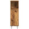 vidaXL Armadietto Bagno Legno Antico 30x30x100 cm in Legno Multistrato