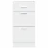 vidaXL Armadio Inferiore “Lyon” Bianco 40x46x81,5 cm