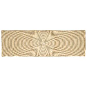 vidaXL Tappeti per area Bianco 60 x 250 cm Juta