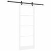 vidaXL Porta scorrevole Bianco 93 x 232 cm