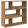 vidaXL Libreria/Divisorio Rovere Artigianale 100x33x94,5 cm