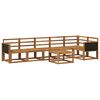 vidaXL Set di divani da esterno 7 pcs Naturale