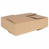 vidaXL Scatola Pieghevole 50 pz Naturale 40 x 30 x 10 cm Cartone