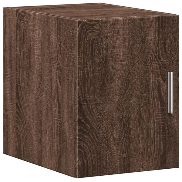 vidaXL Mobile a Parete Rovere Marrone 30x42,5x40cm Legno Multistrato