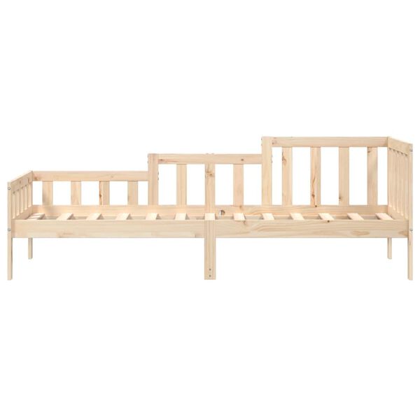vidaXL Dormeuse senza Materasso 80x200 cm in Legno Massello di Pino