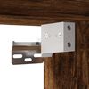 vidaXL Comodini a Muro 2 pz Rovere Fumo 40x31x39,5 cm