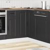 vidaXL Base ad Angolo Cucina Porto Nero in Legno Multistrato