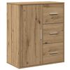 vidaXL Credenza Rovere artigianale 60 x 31 x 70 cm