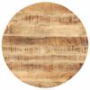 vidaXL Piano Tavolo in Legno Massello di Mango Rotondo 15-16 mm 40 cm