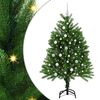 vidaXL Albero di Natale con 150 LED con supporto Verde 120 cm PE