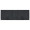 vidaXL Tappeto Rettangolare Grigio 70x200 cm in Bamb&ugrave;