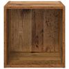 vidaXL Armadietto a muro 2 pcs Legno vecchio 37 x 37 x 37 cm