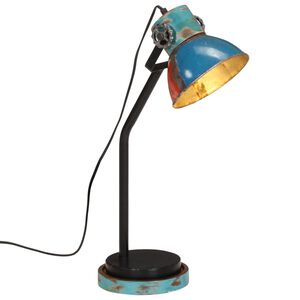 vidaXL Lampada da Scrivania 25 W Multicolore 18x18x60 cm E27