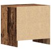 vidaXL Armadio da Notte con cassetto Legno vecchio 45 x 34 x 44,5 cm