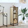 vidaXL Libreria Rovere Sonoma 33,5x33x107,5 cm in Legno Multistrato