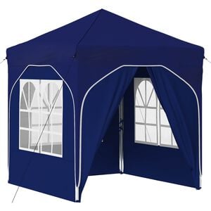 vidaXL Tenda per feste a pop-up 192 x 192 x 245 cm Blu