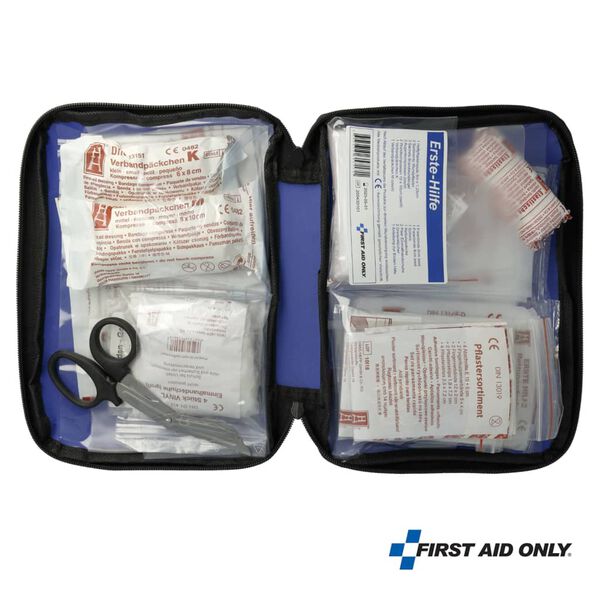FIRST AID ONLY Astuccio di Emergenza 50 pz Blu