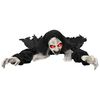 vidaXL Zombie strisciante di Halloween SPOOKA Nero 41 x 130 x 24 cm