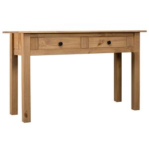 vidaXL Tavolo Consolle 110x40x72 cm Legno Massello Pino Panama Range