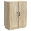 vidaXL Credenza Rovere Sonoma 66 x 34,5 x 87 cm Legno ingegnerizzato