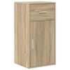 vidaXL Credenza con cassetto Rovere Sonoma 38 x 34 x 75 cm