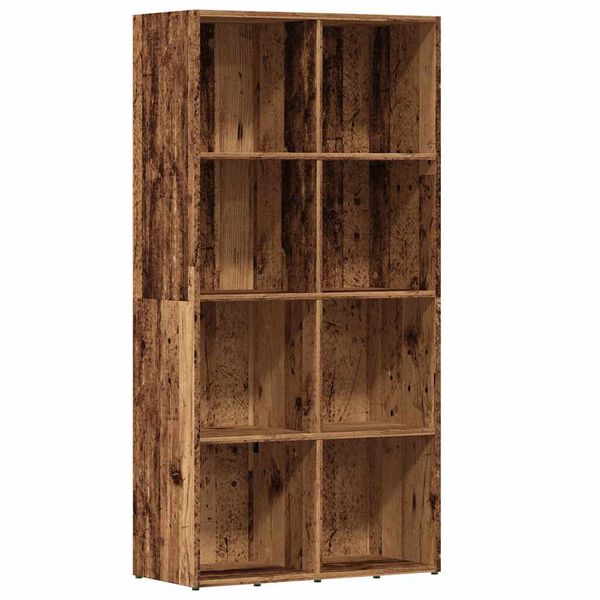 vidaXL Libreria in Legno Antico 66x30x130 cm in Legno Multistrato
