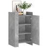 vidaXL Credenza Grigio Cemento 45x35x75 cm in Legno Multistrato
