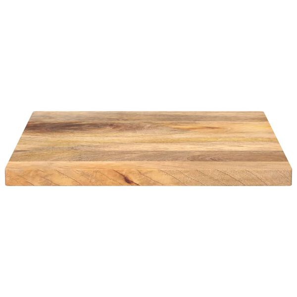 vidaXL Piano per Tavolo 50x50x3,8 cm Quadrato Legno Massello di Pino