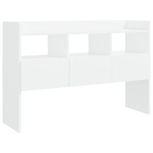 vidaXL Credenza Bianca 120x30,5x70 cm in Legno Multistrato