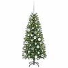 vidaXL Albero di Natale artificiale con 150 LED Verde 120 cm PE e PVC