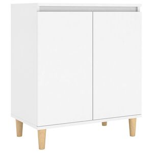 vidaXL Credenza Bianca 103,5x35x70 cm in Legno Multistrato