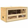 vidaXL Terrario Marrone 60 x 30 x 30 cm OSB