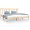 vidaXL Giroletto in Legno Massello 180x200 cm Super King