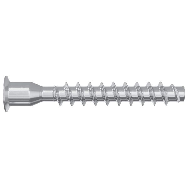 vidaXL Viti confermat 2500 pcs Argento Metallo