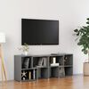 vidaXL Mobile TV Grigio 104x30x52 cm in Legno Multistrato