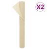 vidaXL Copertura per Piante 2 Rotoli 70 g/m&sup2; 10x1,6 m