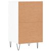 vidaXL Credenza Bianca 40x35x70 cm in Legno Multistrato